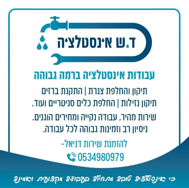 ד.ש אנסטלציה